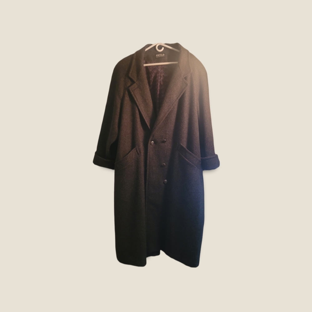 Full length plus Sized Wool Coat